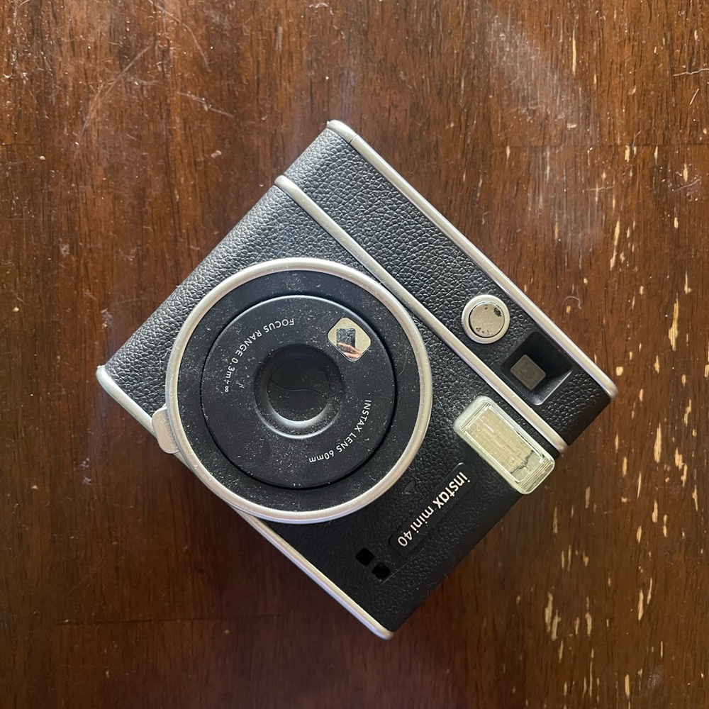 Instax Mini 40 Black Instant Camera